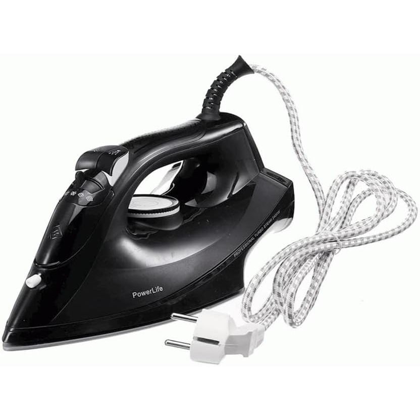 مكواة بخار PowerLife سوكاني، 2400 وات، اسود - SK-8088
مكواة بخار PowerLife سوكاني، 2400 وات، اسود - SK-8088